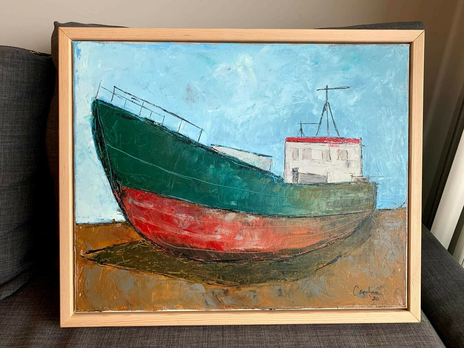 (SOLD)La Bateau