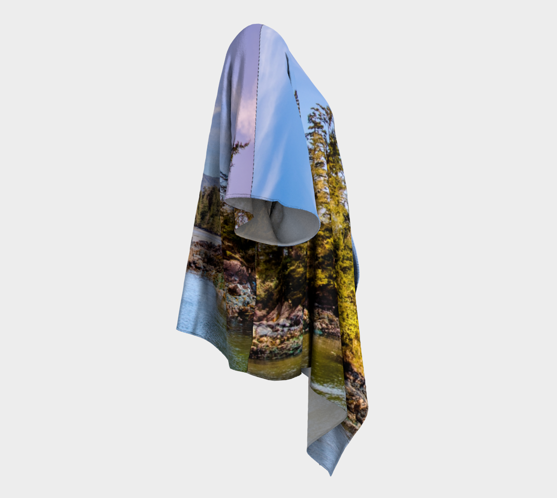 TOFINO INLET DRAPED KIMONO