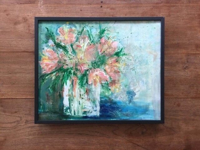 (SOLD)Honey I bought you flowers