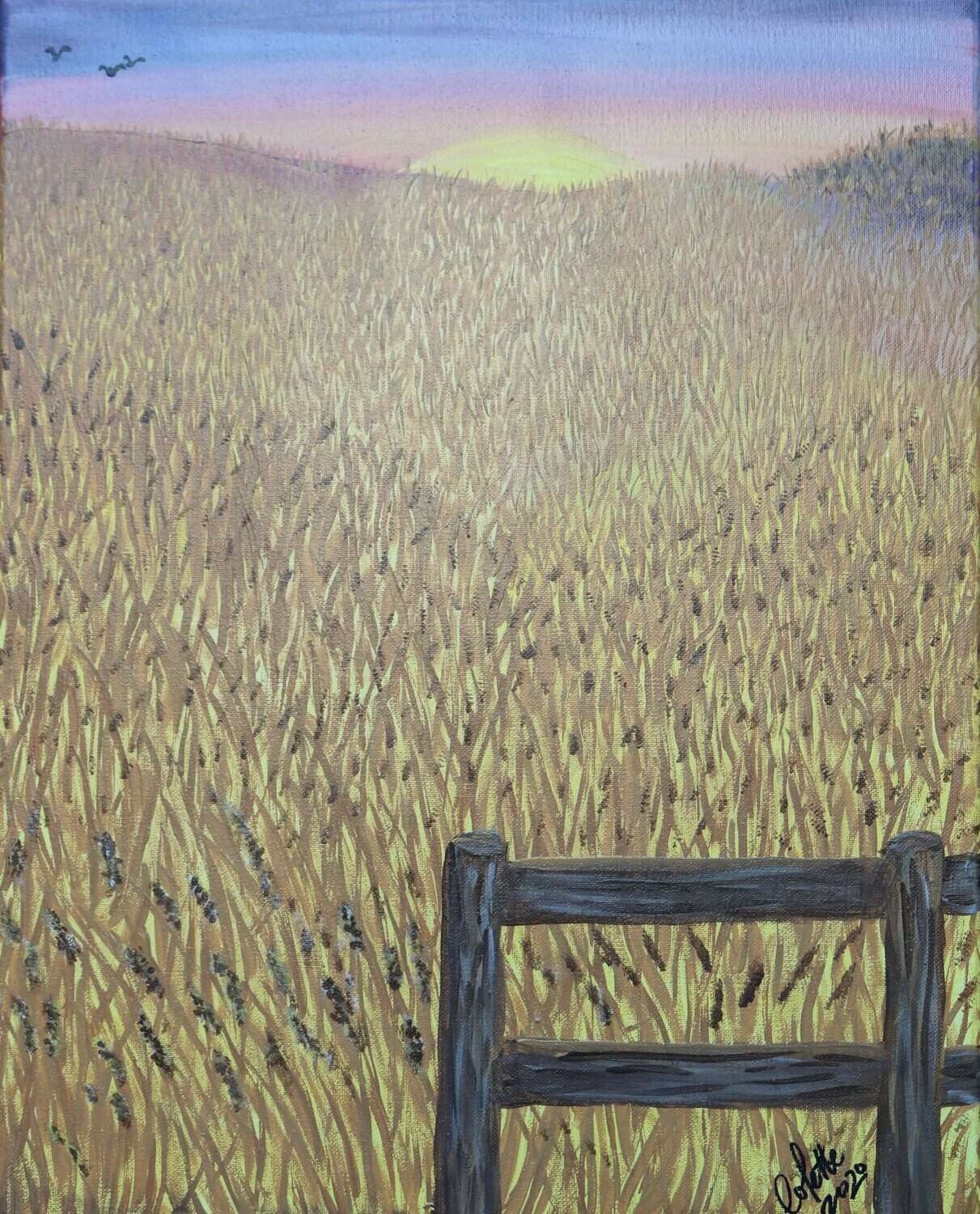 (SOLD)Prairie Sunset