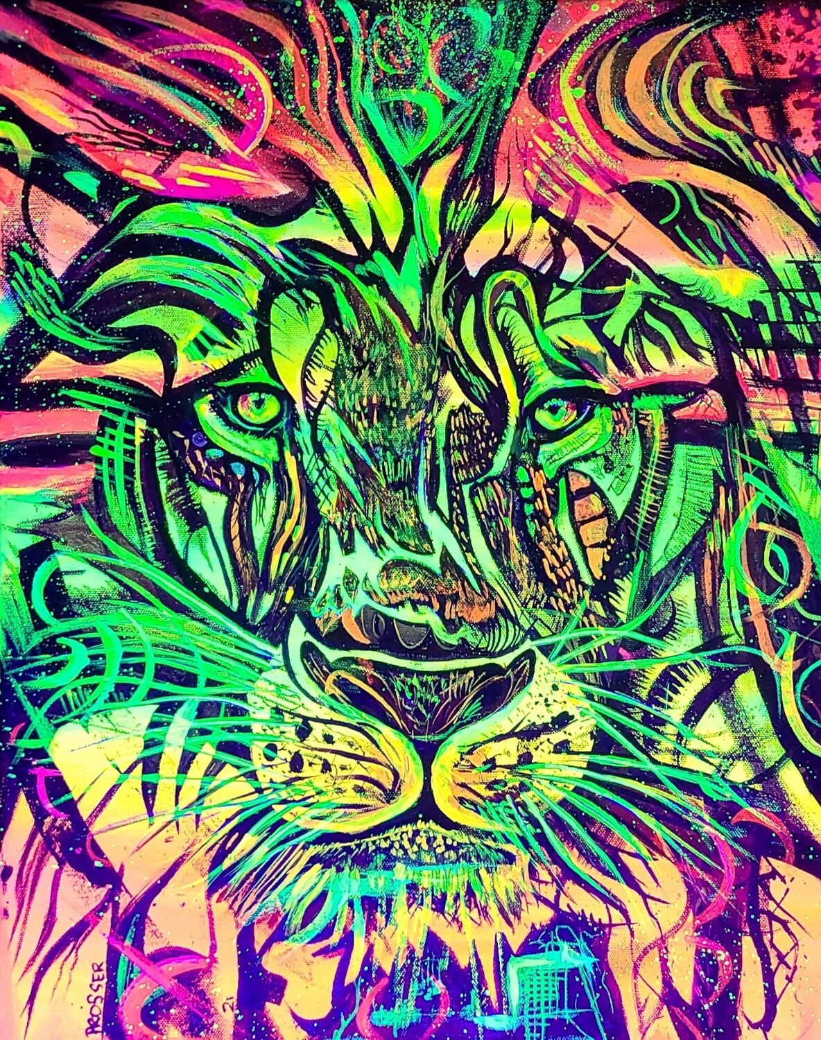 (SOLD)War Paint