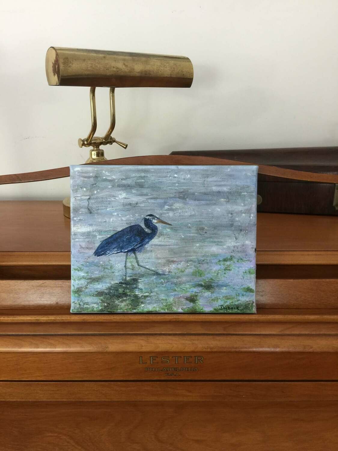 (SOLD)Great blue heron