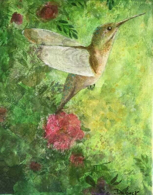 (SOLD)Rufus hummingbird