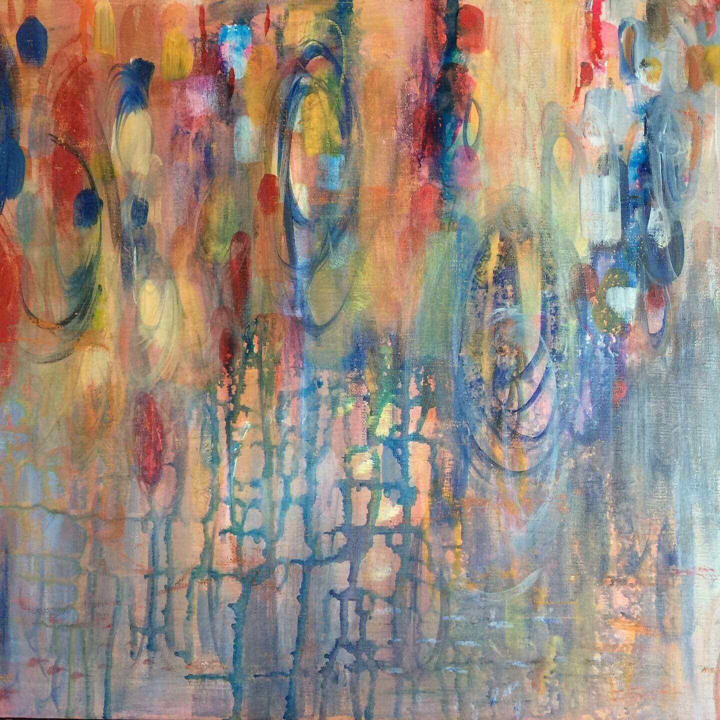 Waterfalls of colour