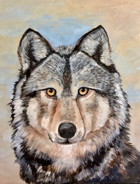 (SOLD)Lone Wolf