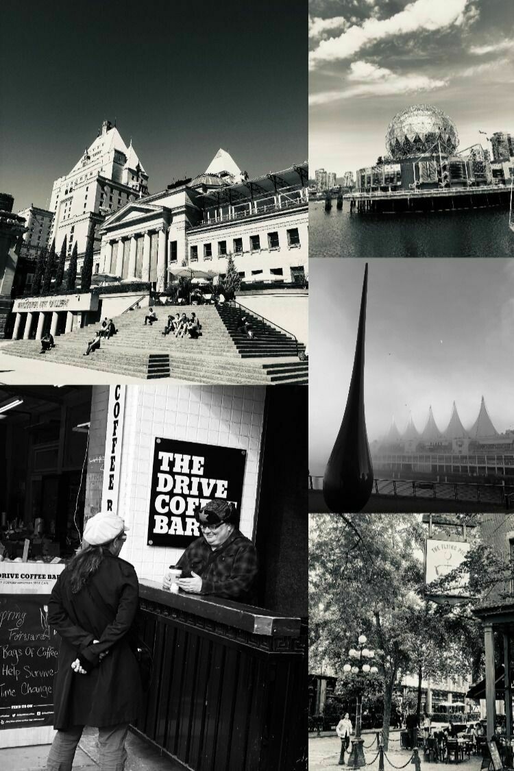 Vancouver Black and White Set 2