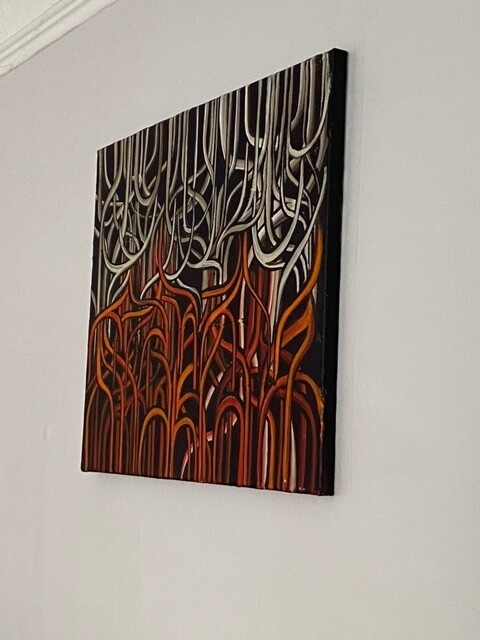 Abstract 3 (Orange)