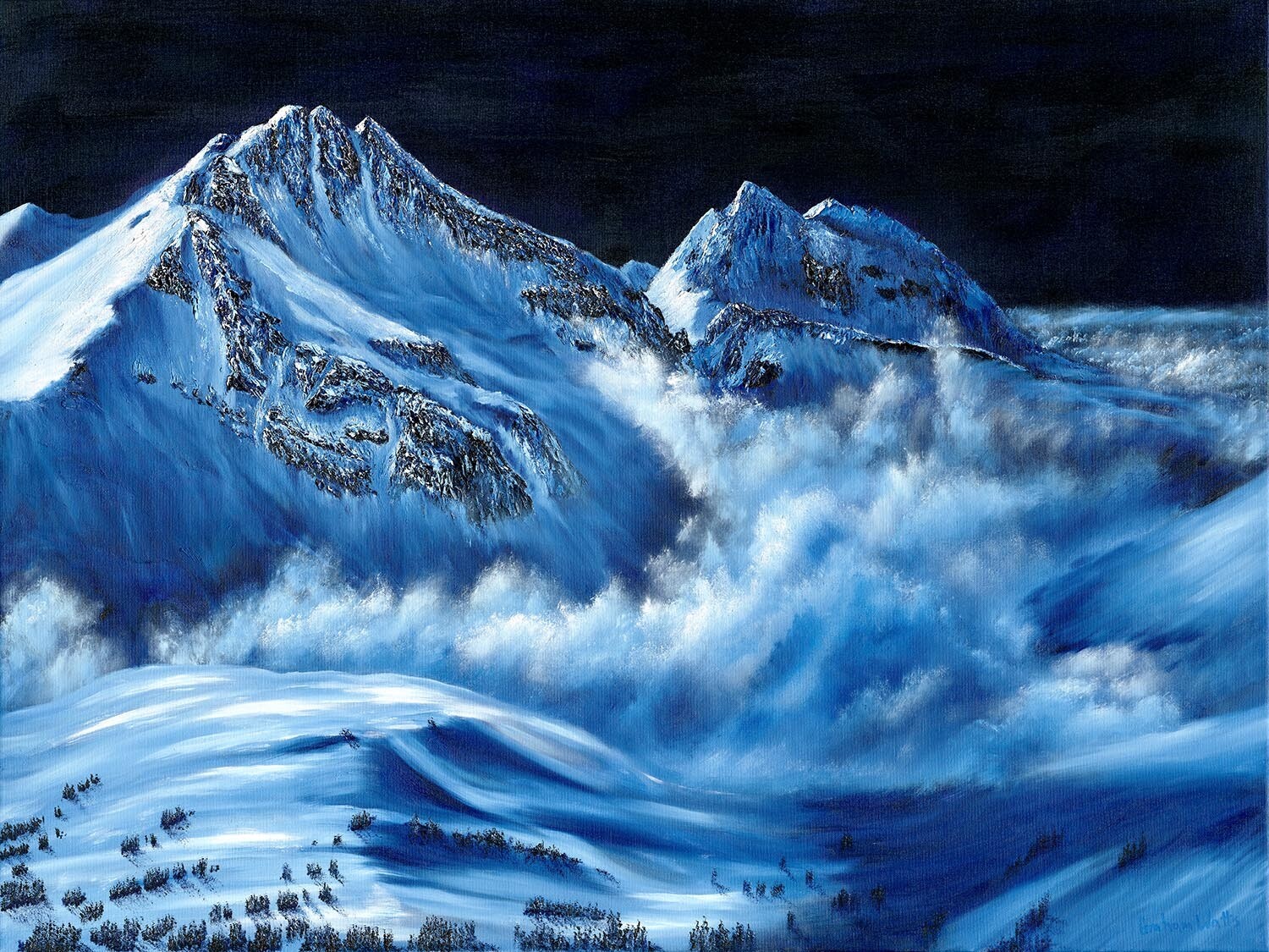 &quot;CASTLE TOWER MOUNTAIN&quot; (WHISTLER, BC)