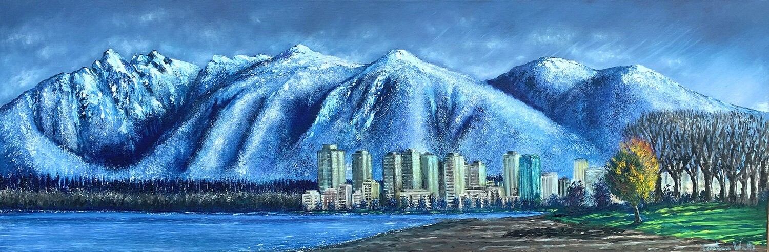 &quot;CHILLY MORNING - KITS BEACH&quot;