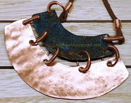 (SOLD)Copper Necklace - Copper Surf