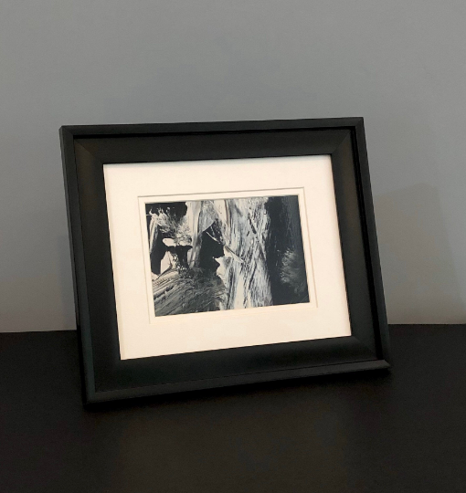 Black and White Abstract #3 Art Print
