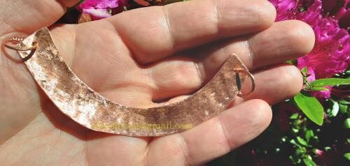 Copper Necklace - Smile