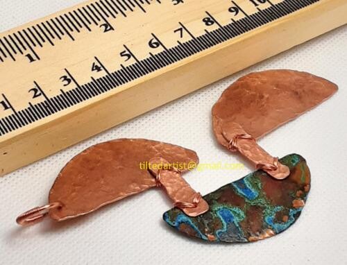 Copper Necklace - Funky Turtles