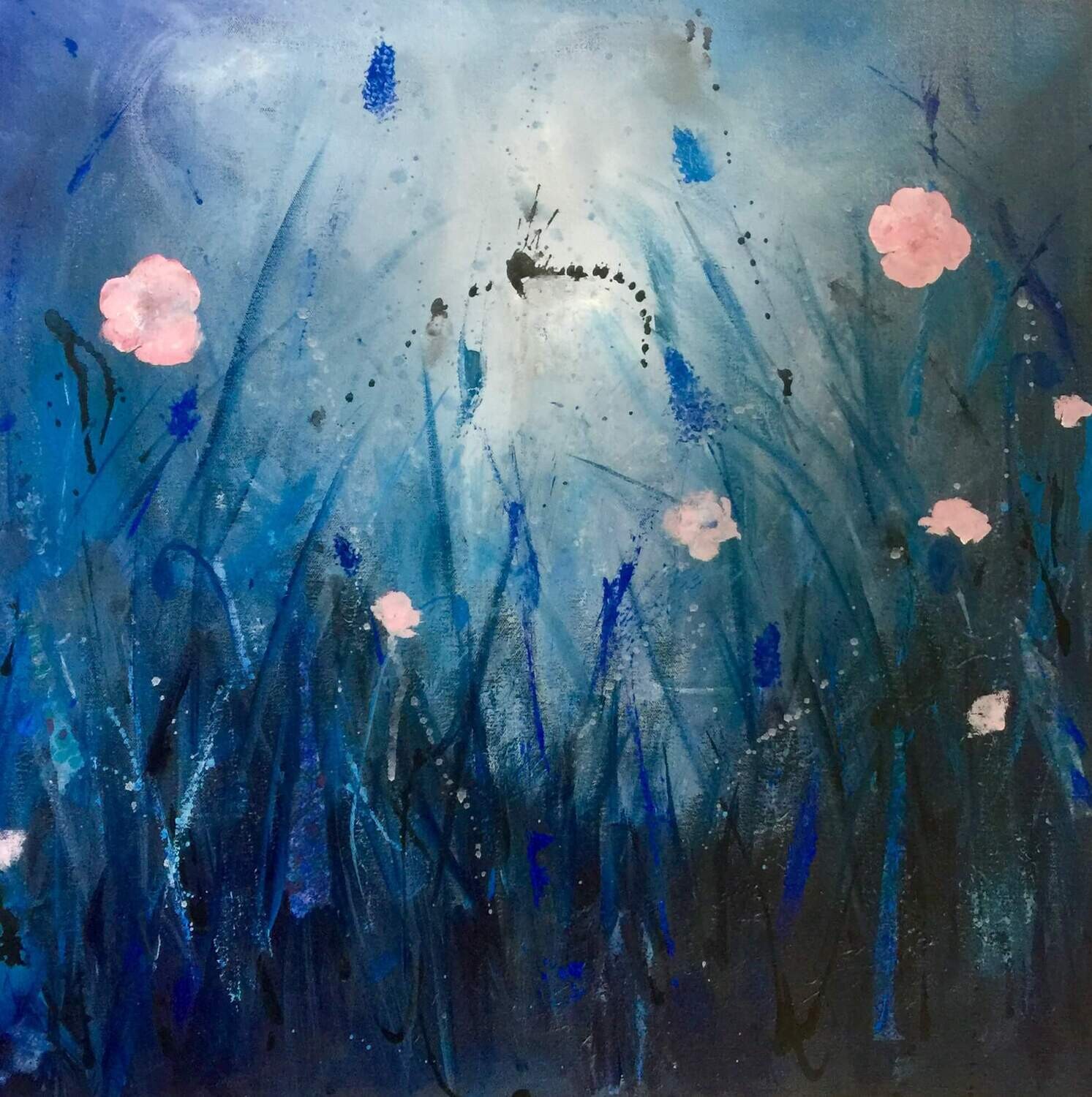 Poppies at Dusk