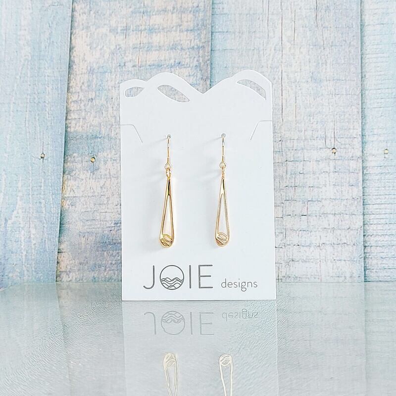 Indra Earrings - Gold Plated