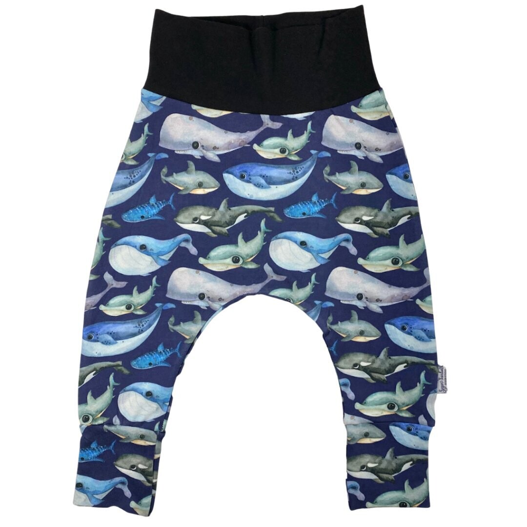 Blue Whale Grow Along® Harem Pants 4T Size