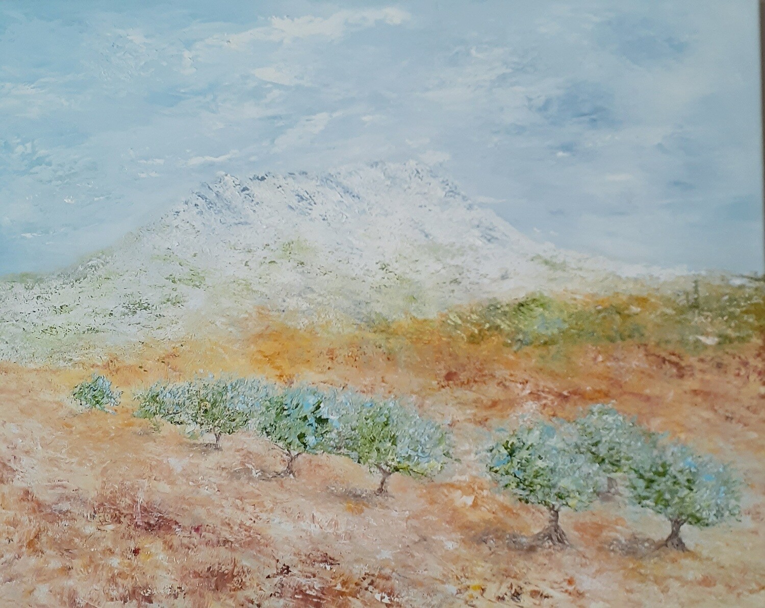 Cezanne&#39;s favorite mountain: Sainte Victoire