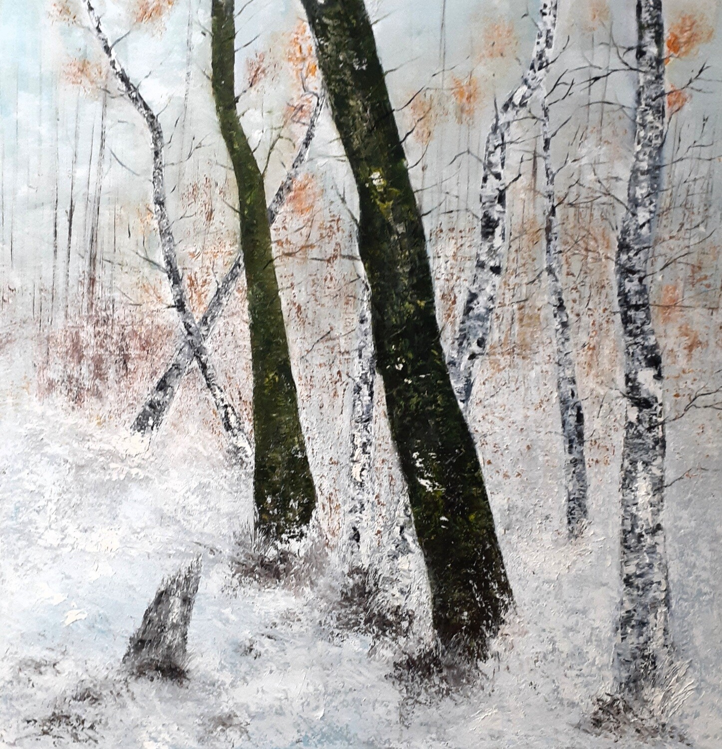 (SOLD)Snow Entanglement