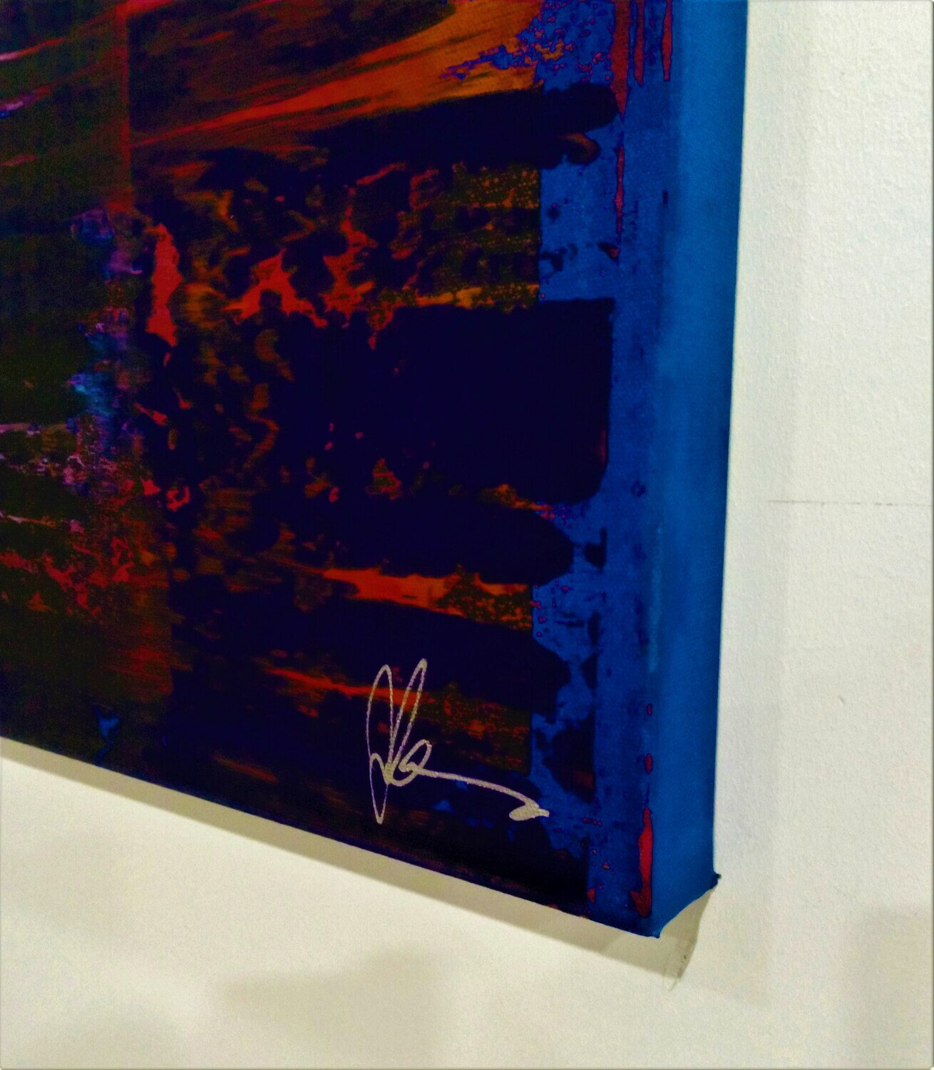 Ultra marine abstract