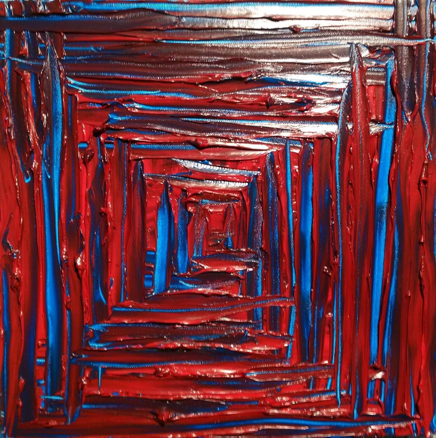 Red Blue Square