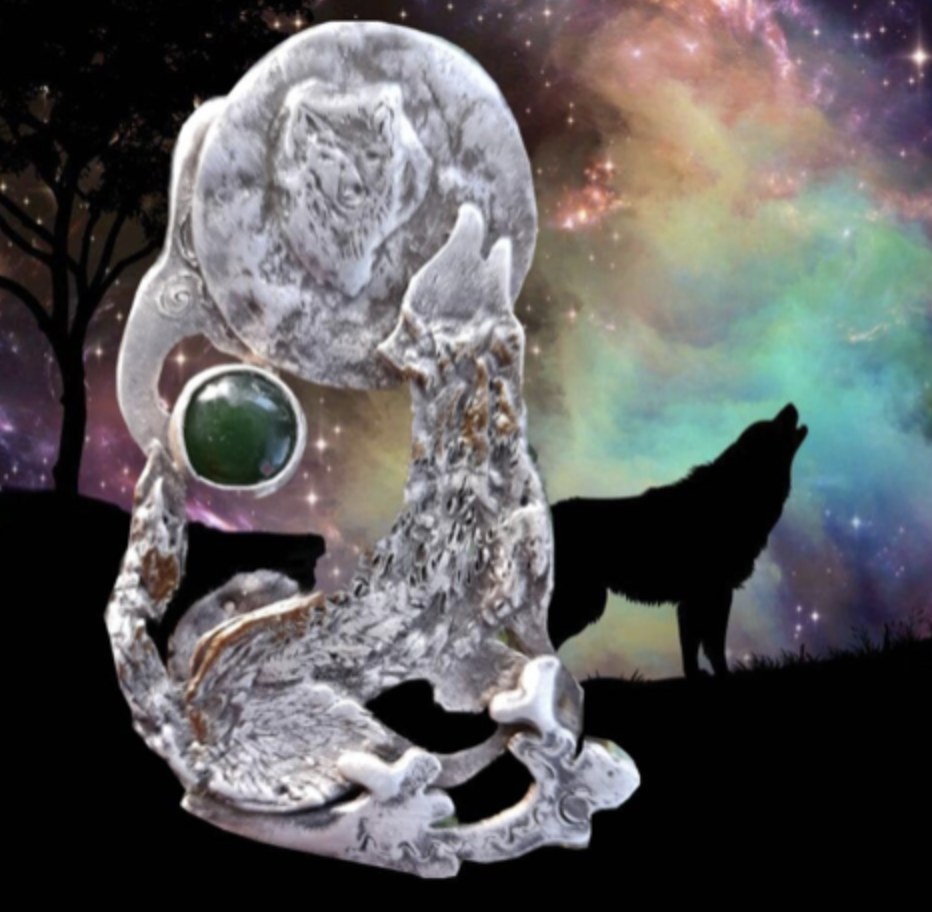 Takaya Wild Instinct’ 0.99% pure Silver pendant memorabilia.
