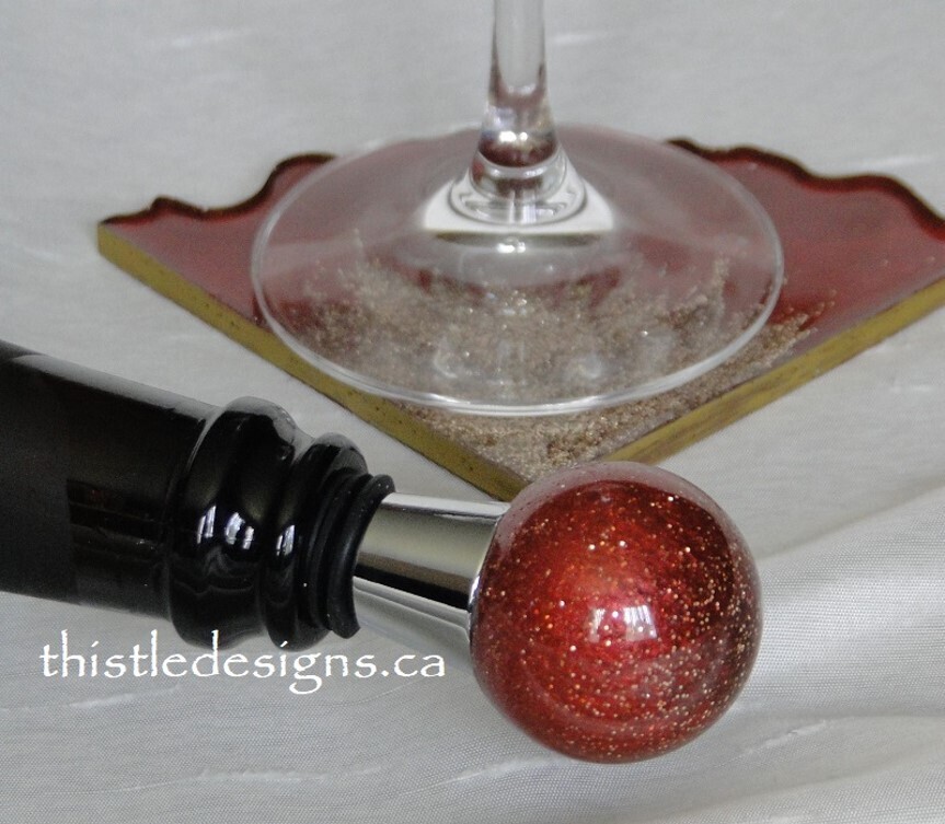 Ruby Slippers Wine Bottle Stopper
