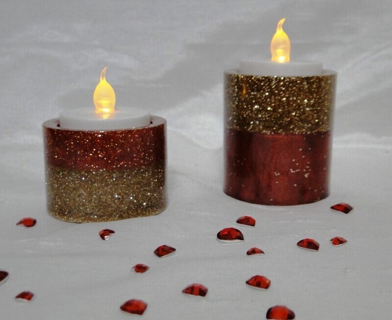 Ruby Slippers Candle Holders