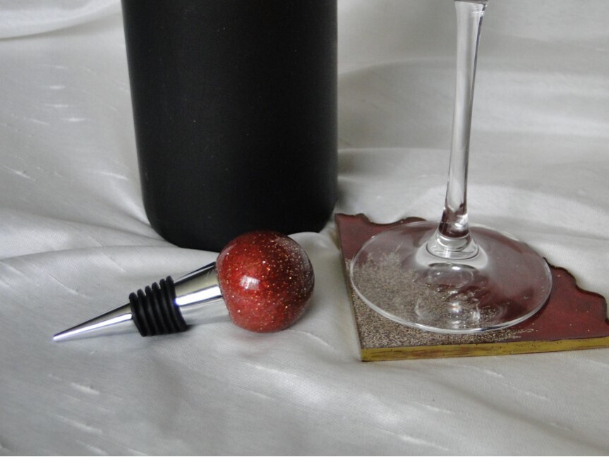 Ruby Slippers Wine Bottle Stopper Ruby Slippers Wine Bottle Stopper