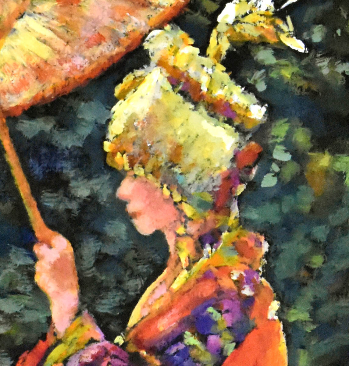 Woman with Umbrella