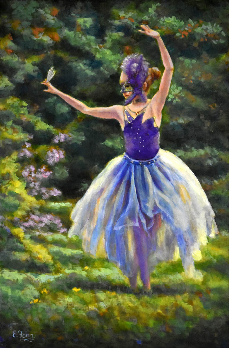 Ballet in Garden