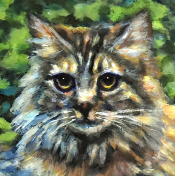 (SOLD)Kitty&nbsp;in Woodland