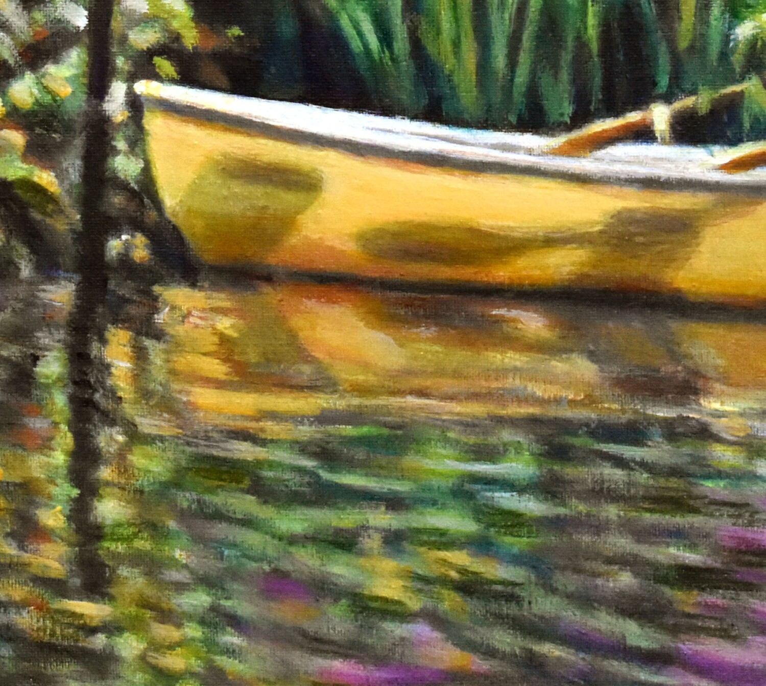 Garden Pond Reflections
