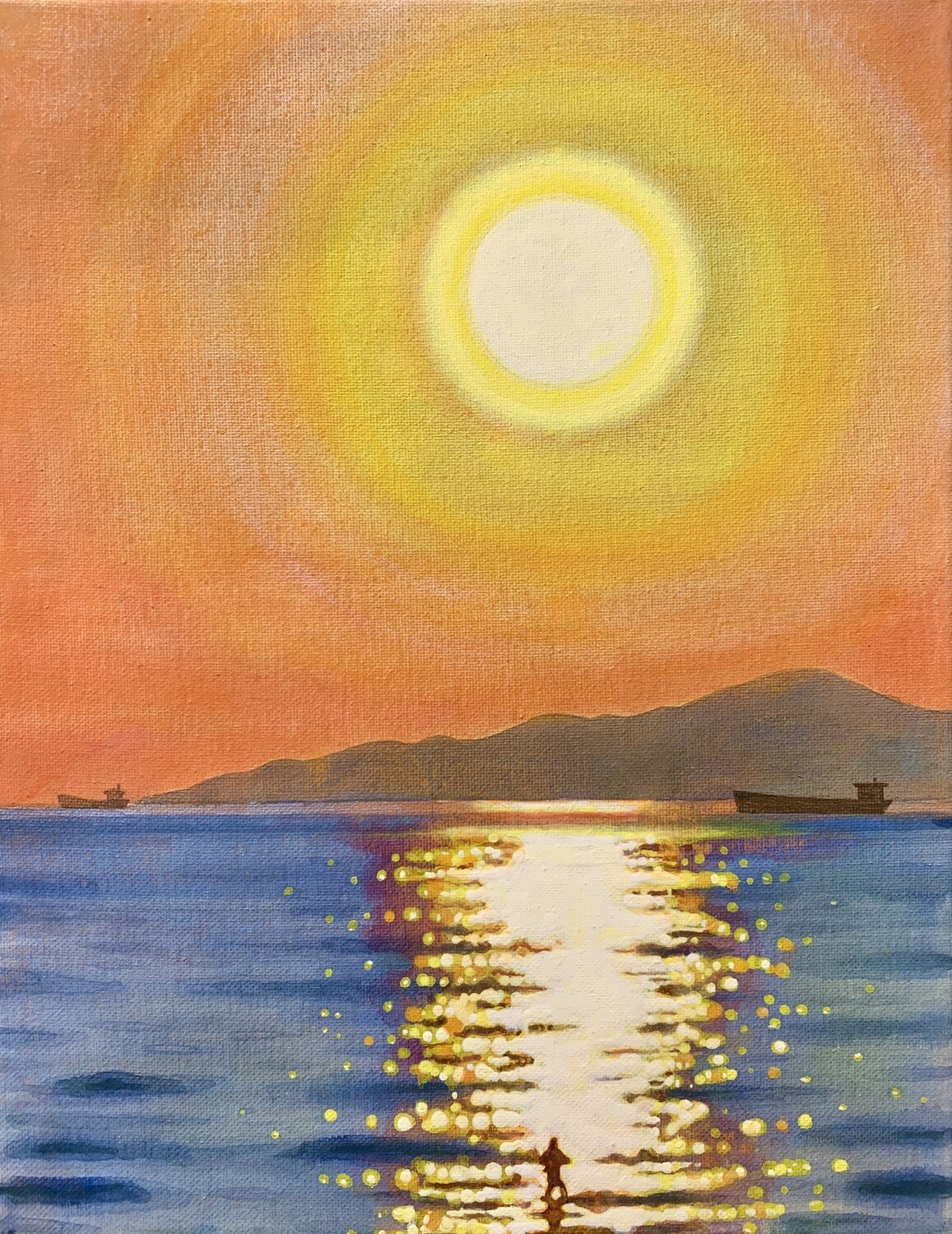(SOLD)Small Sunset 5