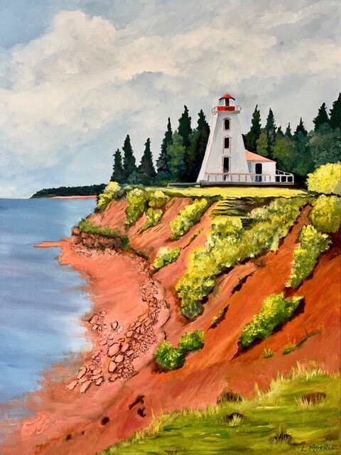 Bear Pt. Lighthouse in P.E.I.