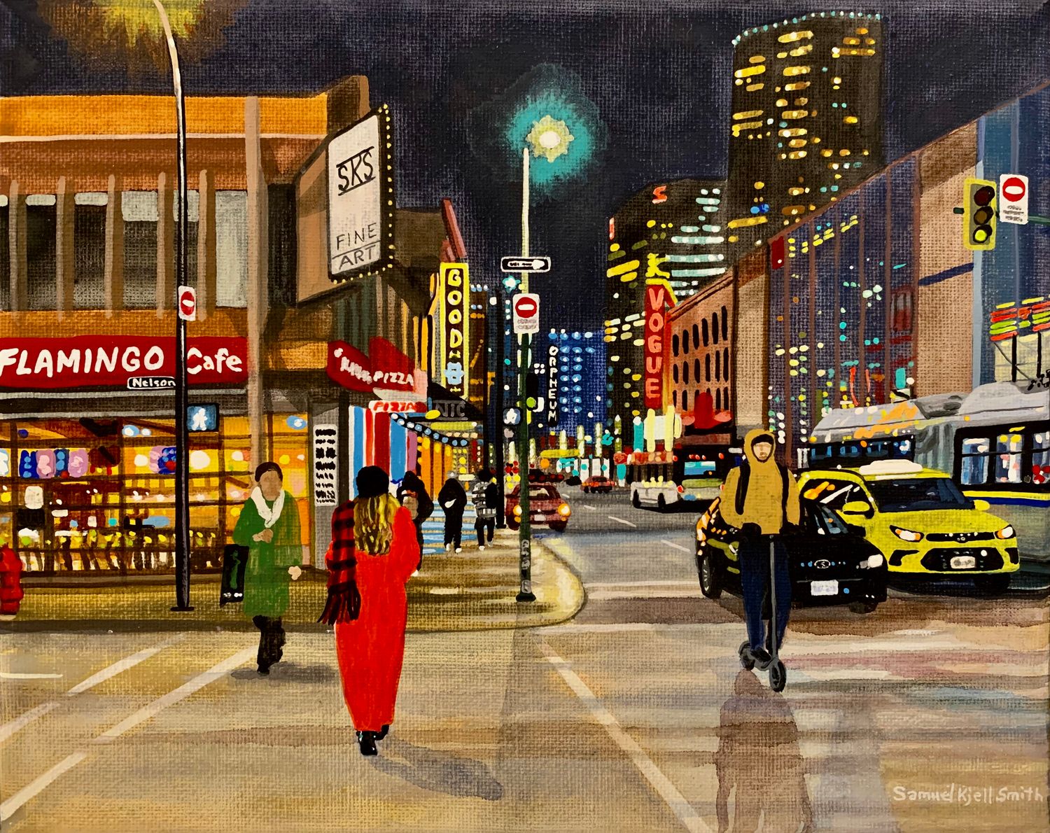 Long Cool Woman In A Red Coat