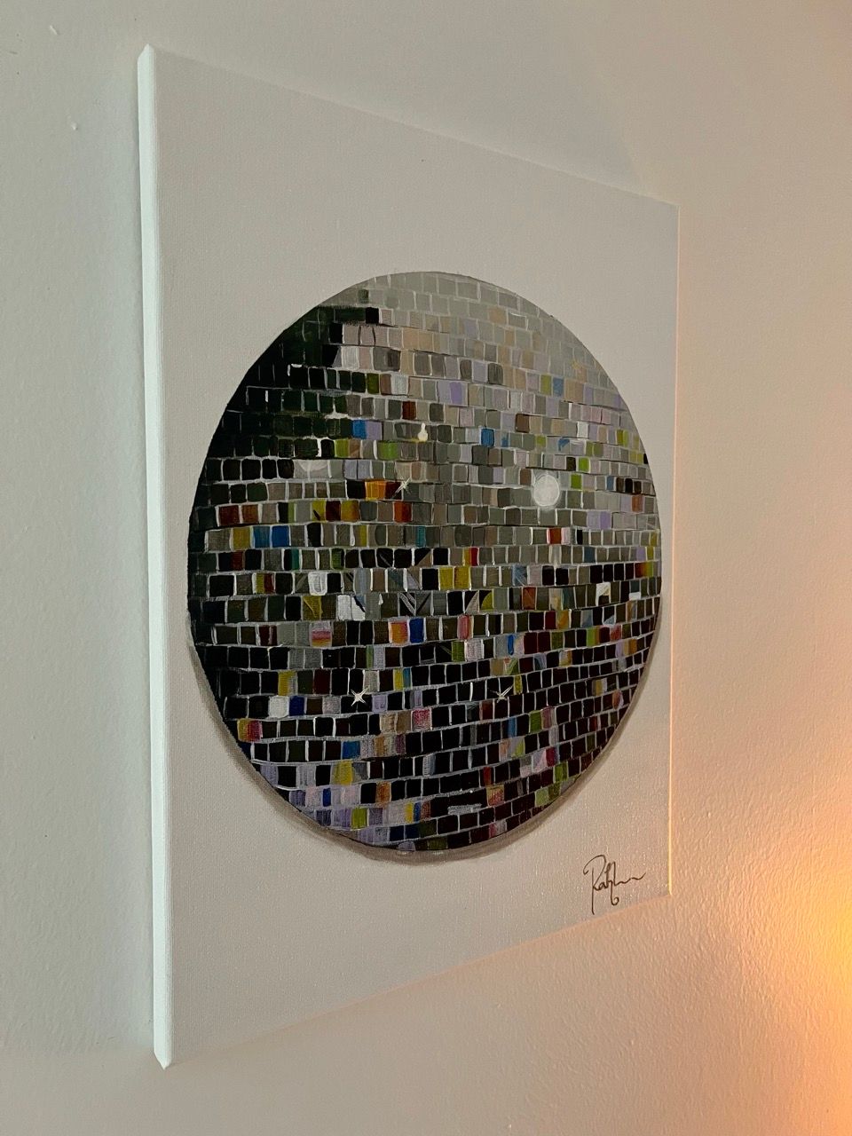 (SOLD)'Disco ball'