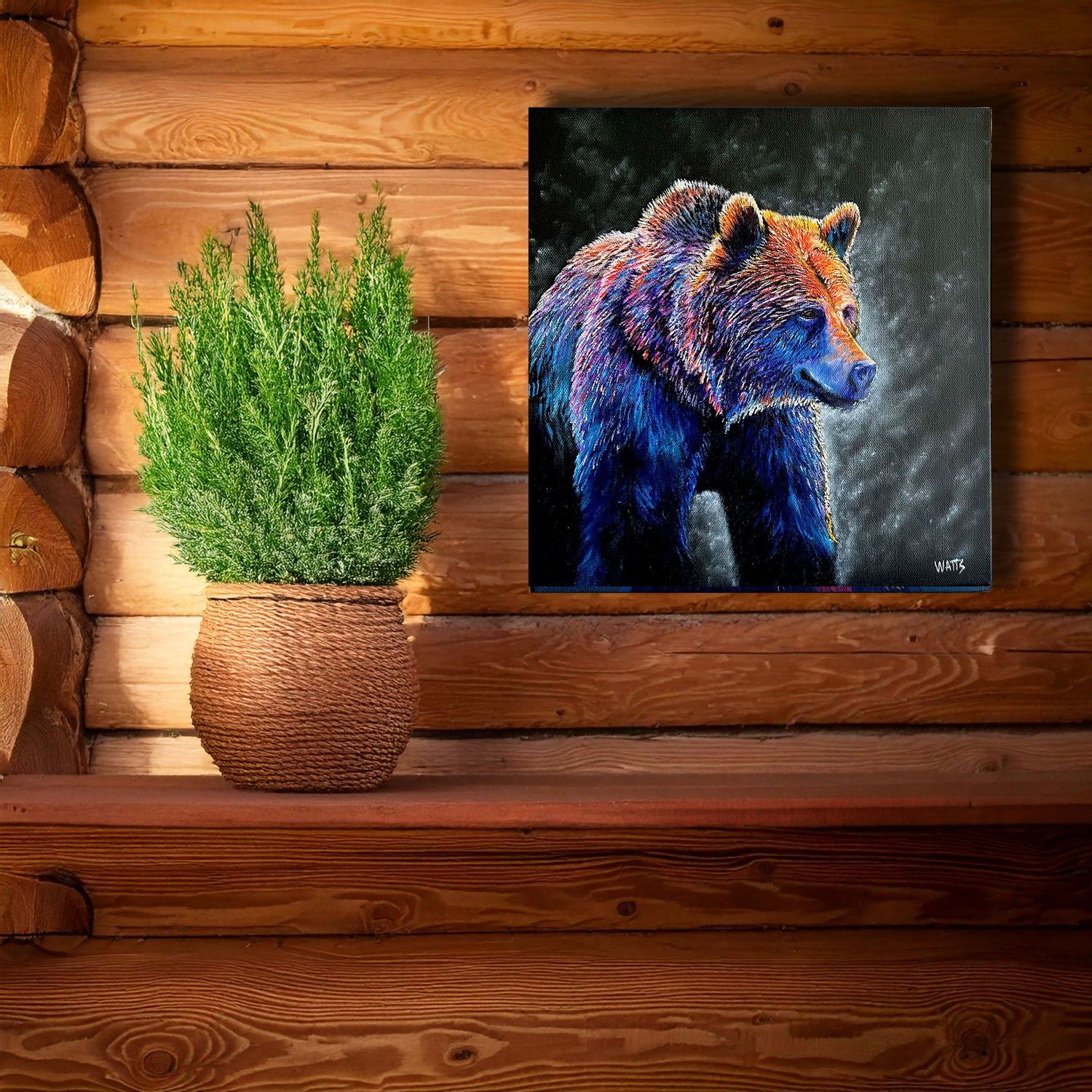 "Radiant Strength" Grizzly Bear