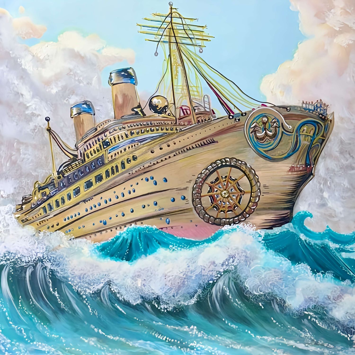 Crashing Sea Salt