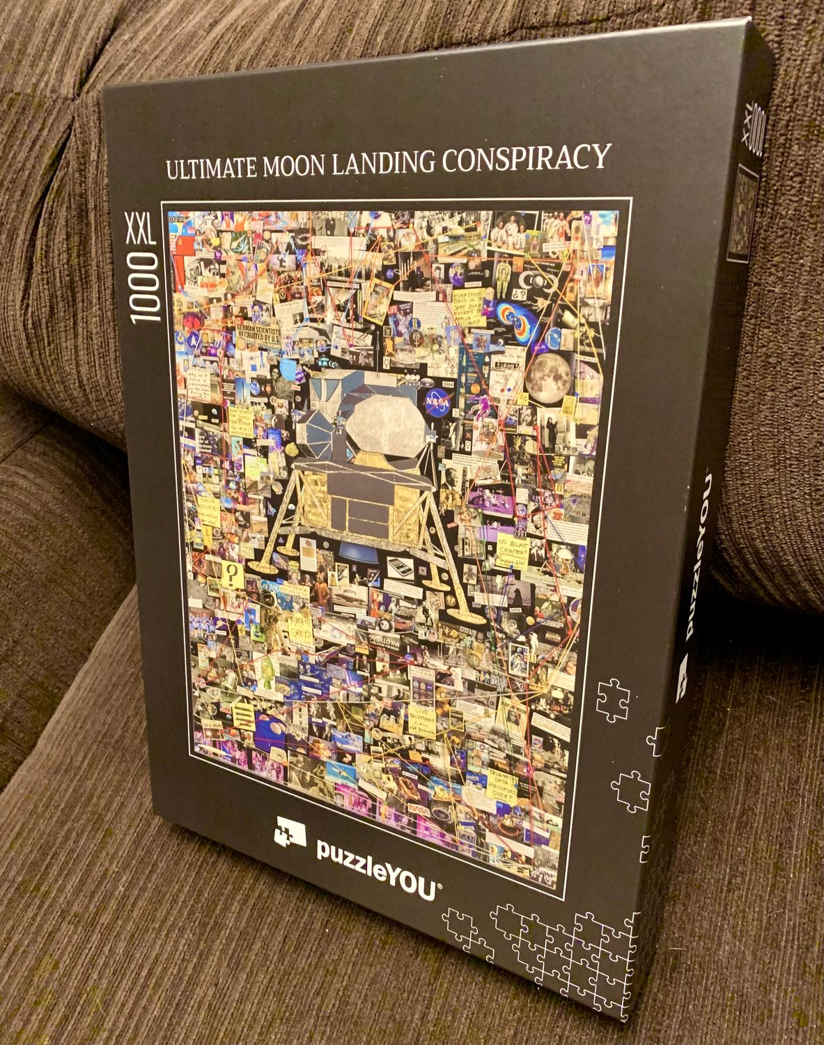 ULTIMATE MOON LANDING CONSPIRACY 1000 PIECE PUZZLE