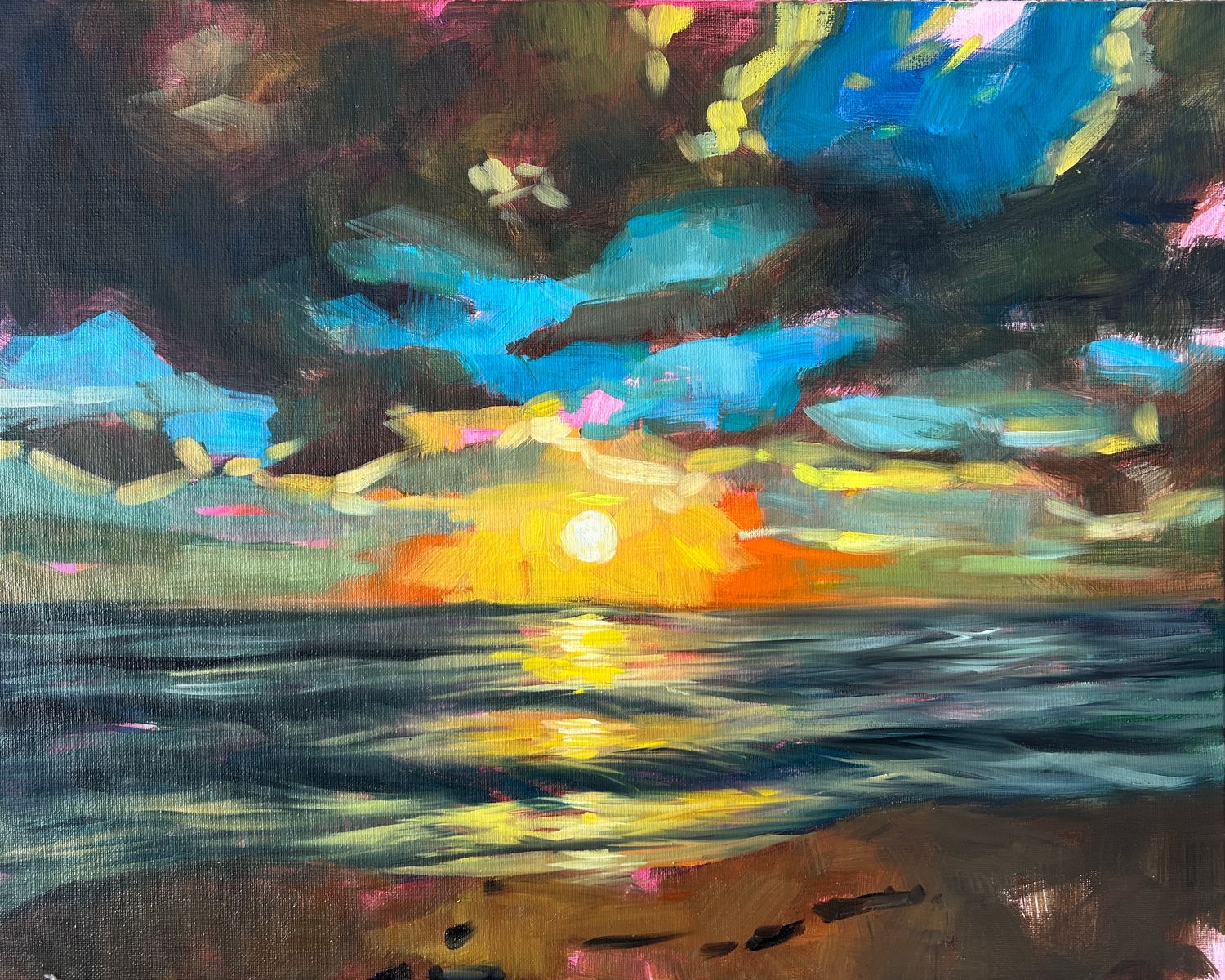 (SOLD)Fragments of Light