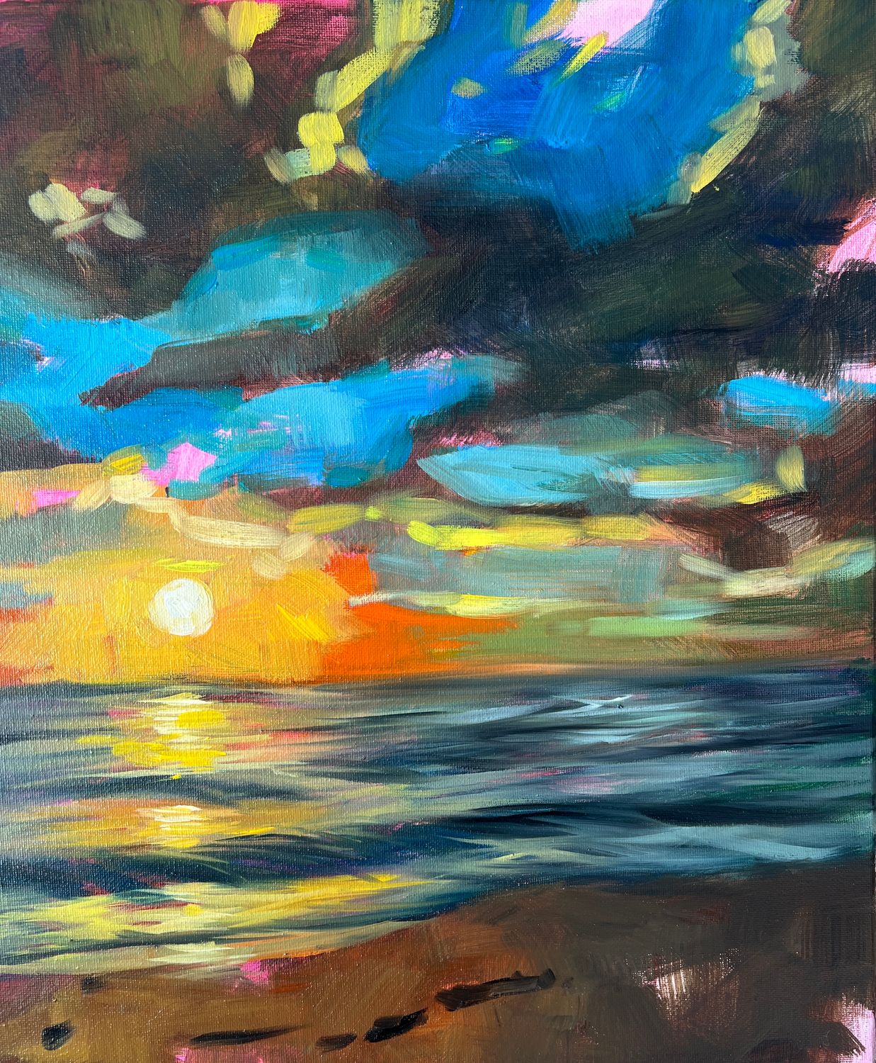 (SOLD)Fragments of Light