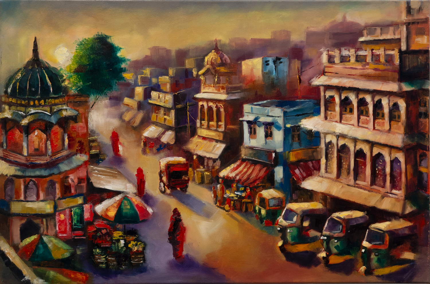 Morning on the Market Street