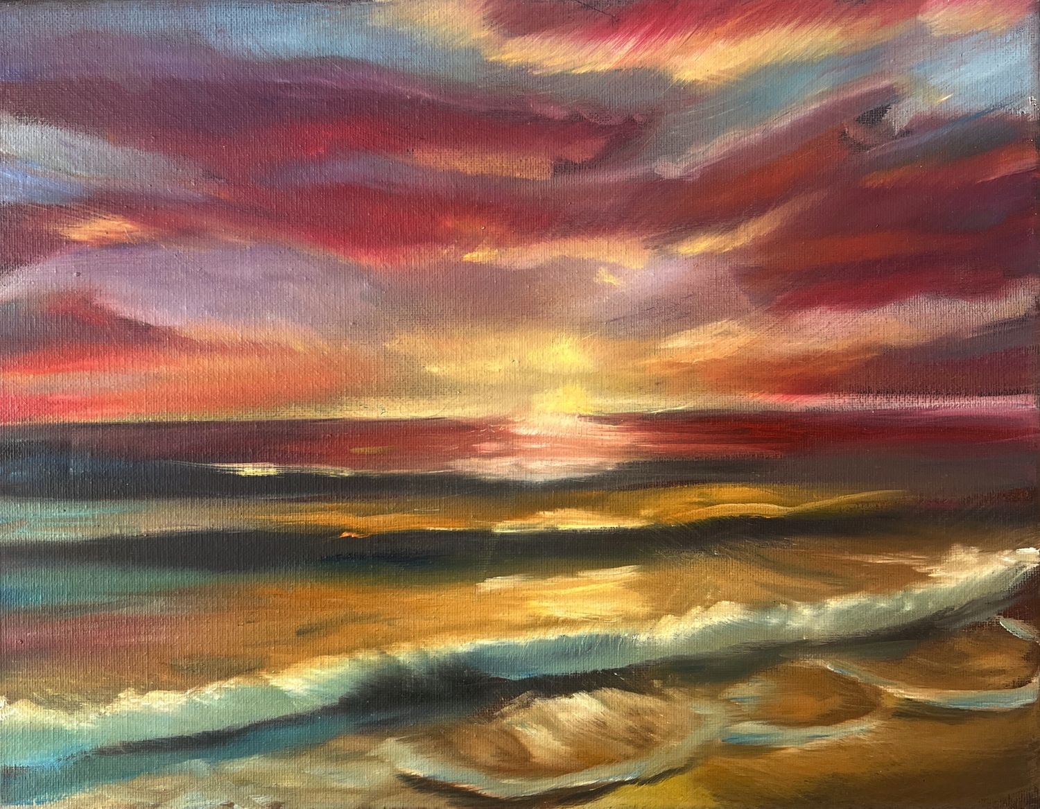 (SOLD)Blush of the Horizon