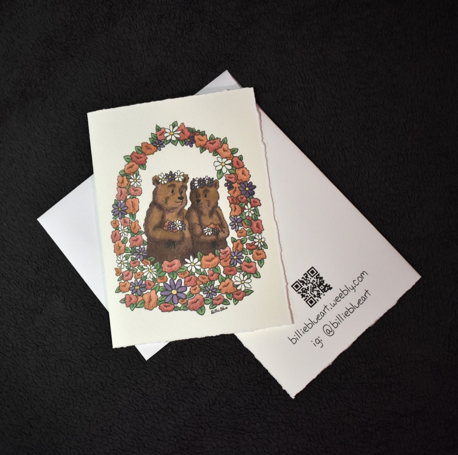 Bears in Seasons Spring/Winter Art Card Pack