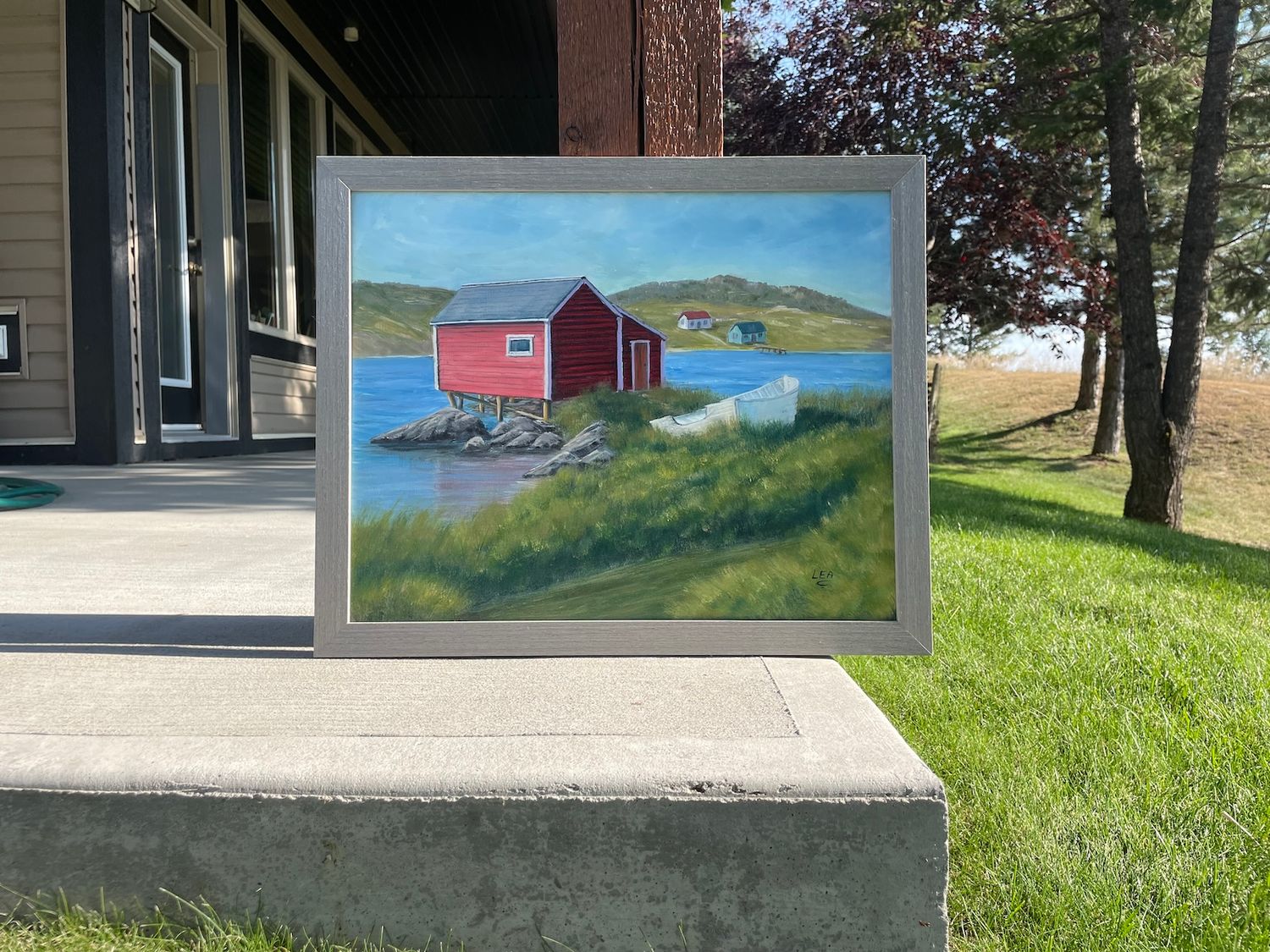 Red Fishing Shack - Fogo Island