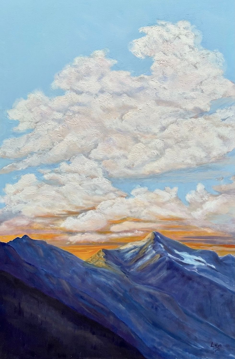 Cumulous Creations Over Rogers Pass