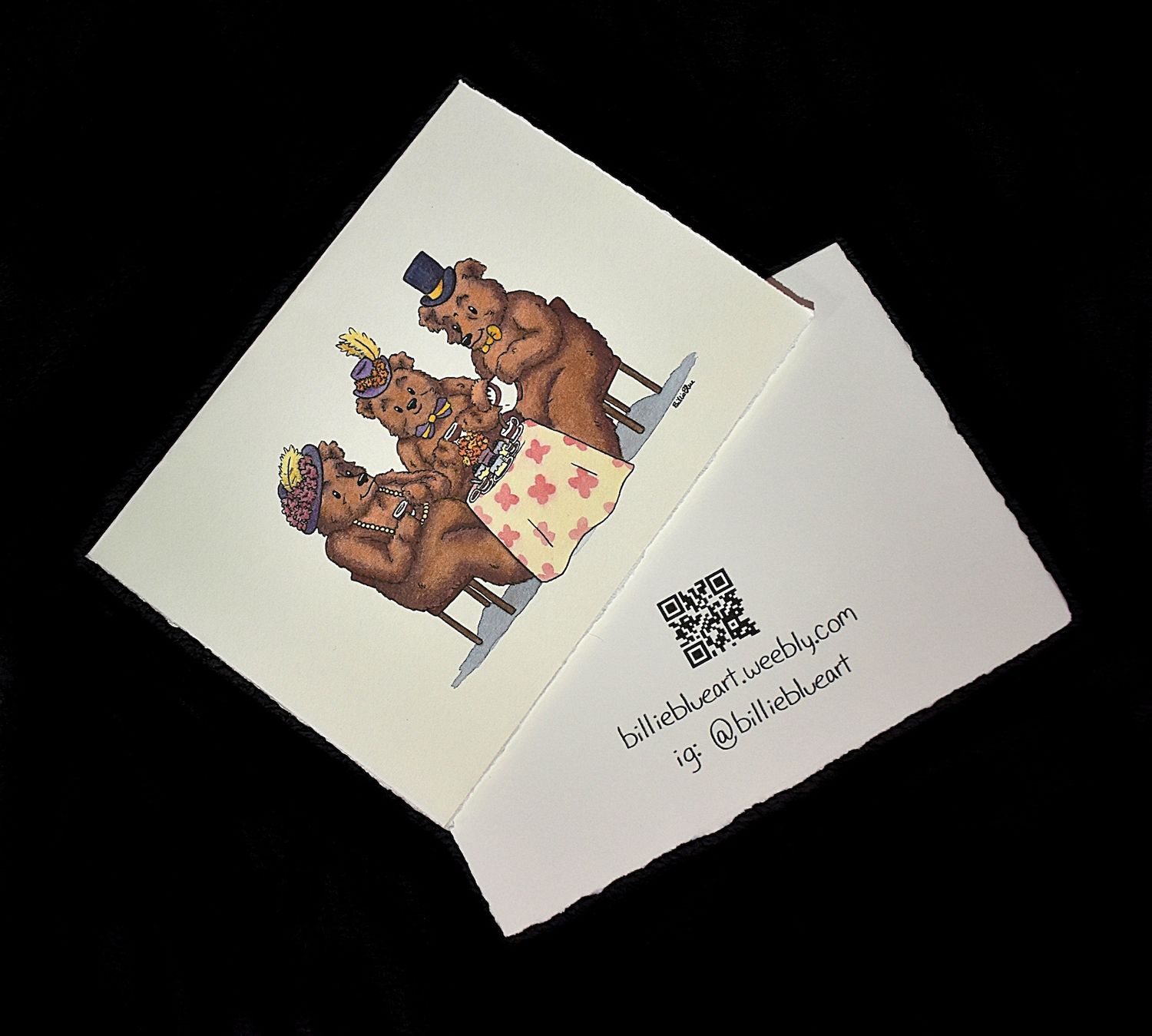 Bears in Seasons Summer/Fall Art Card Pack