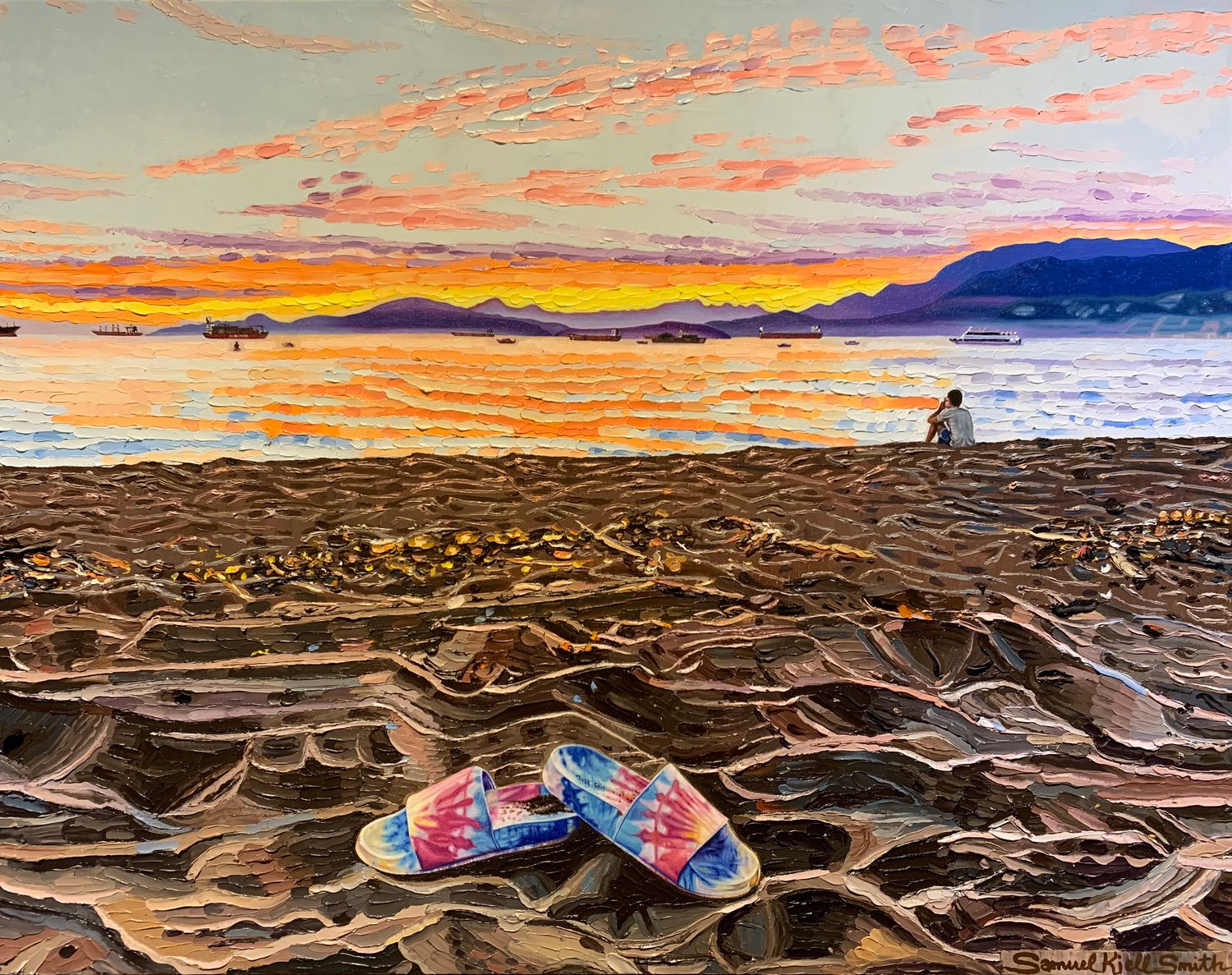 Barefoot on the Sand