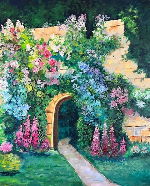 (SOLD)Gardens at Sudley Castle