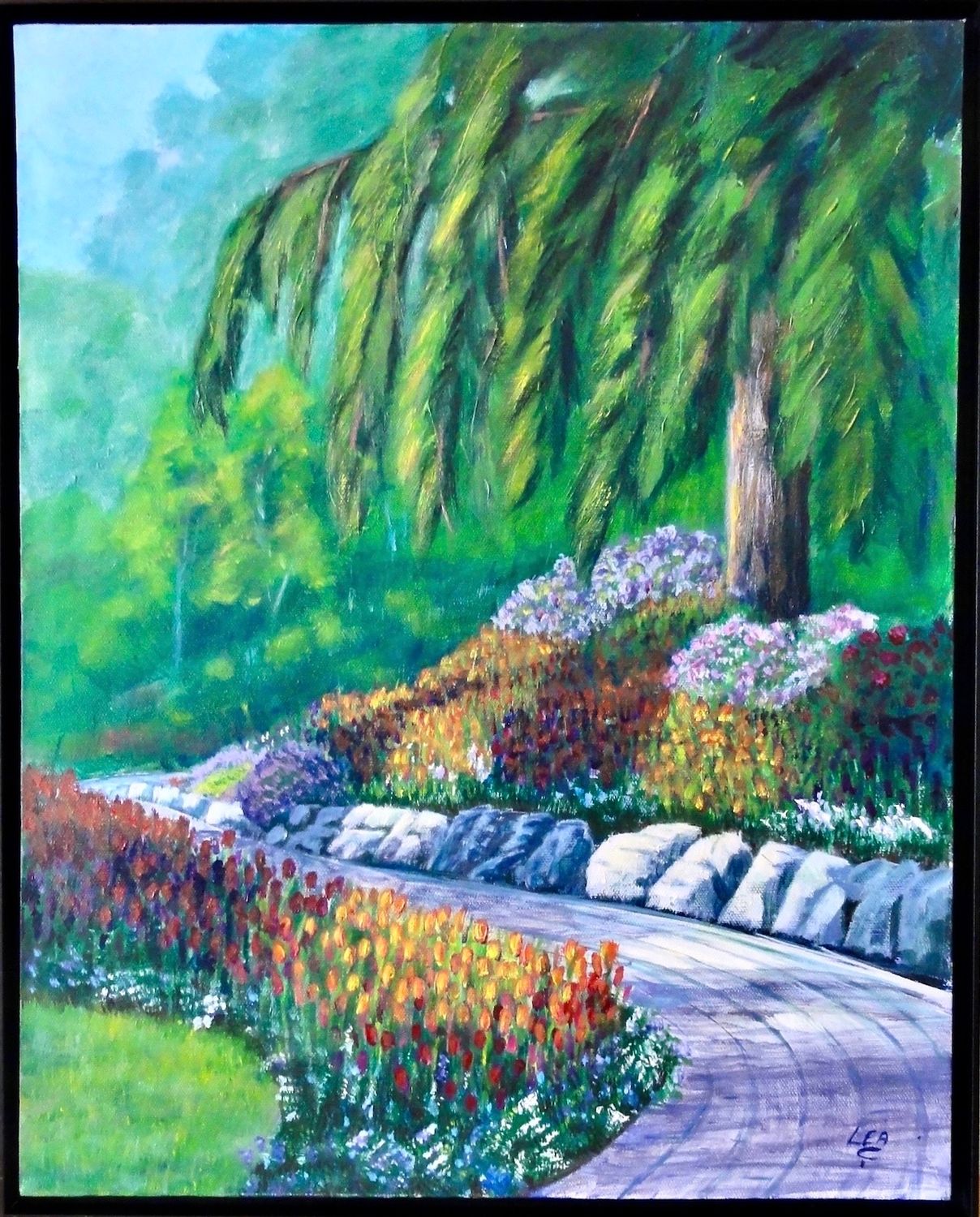 Twisting Through Tulips